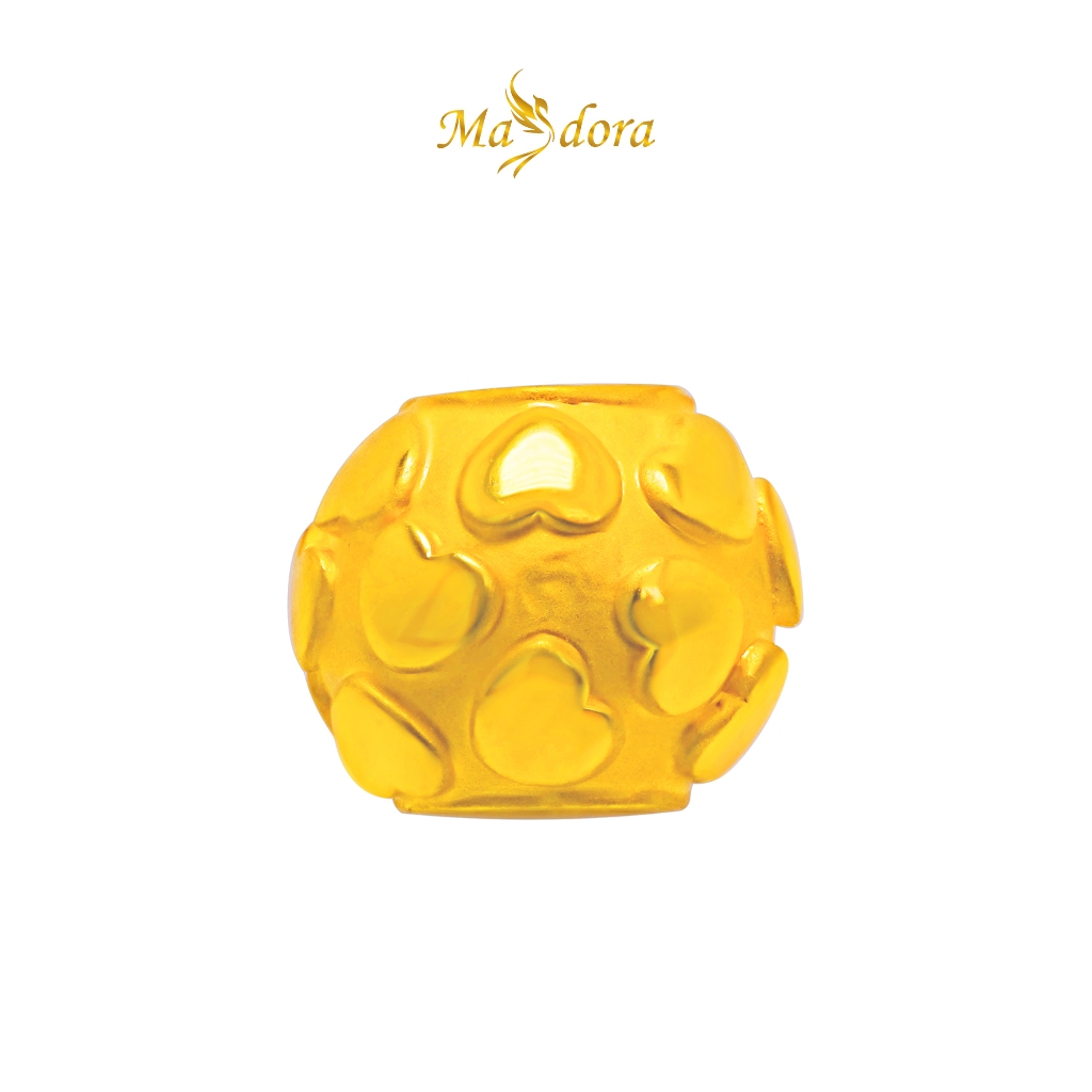 Masdora 🌹 HG Golden Lovely Ball Hard Gold Bead (Emas 916