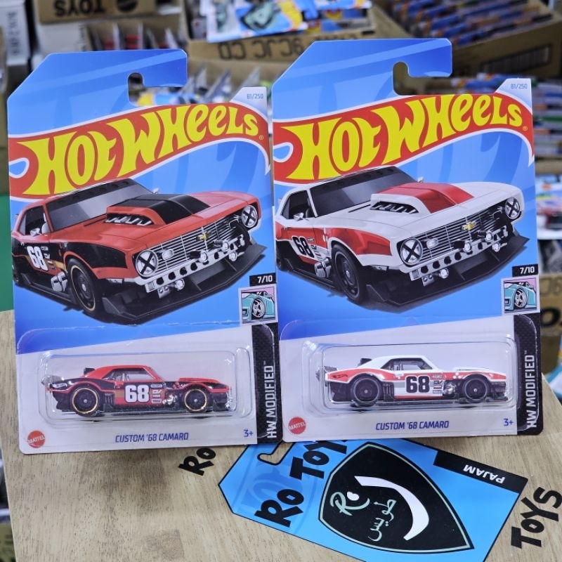 CUSTOM '68 CAMARO HOT WHEELS