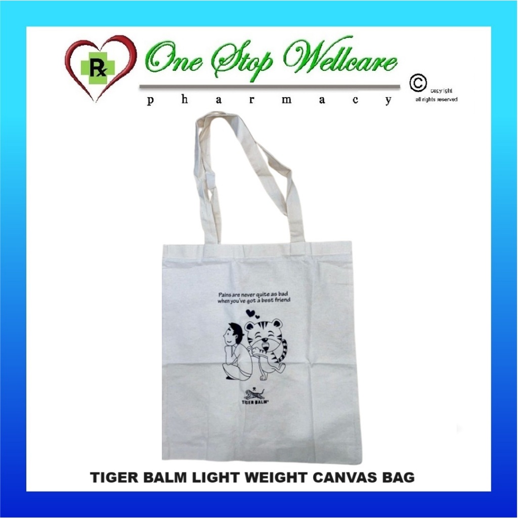 TIGER BALM LIGHT WEIGHT CANVAS BAG