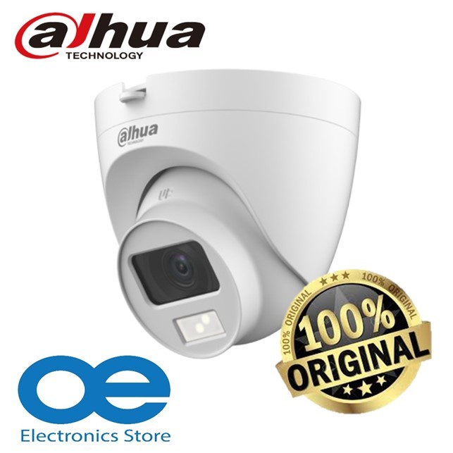 DAHUA HAC-T1A21-A-IL Analog 2MP Fixed 2.8 มม./3.6 มม.เลนส์ Build In Mic Smart Dual Light HDCVI Eyeba