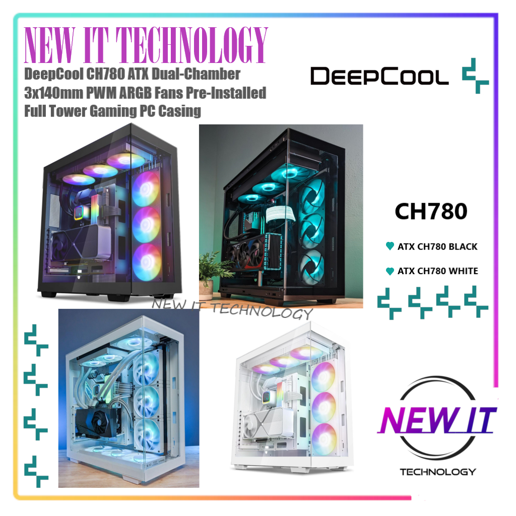 DeepCool CH360 Digital MATX&CH370 MATX&CH510 ATX&CH560 DIGITAL ATX&CH690&CH780 ATX MidTower & FullTo