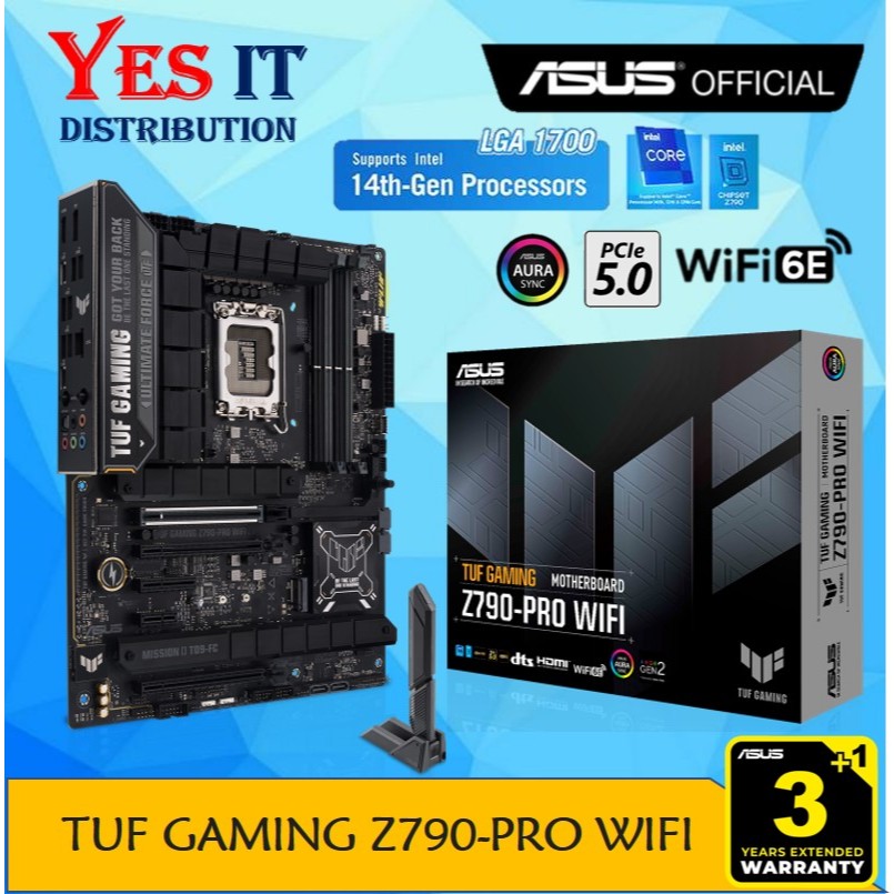 ASUS TUF GAMING Z890-PRO WIFI LGA1851 / TUF GAMING Z790-PRO WIFI LGA1700 / Z790-PLUS WIFI D5 LGA1700