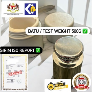 500g M1 CHROME TEST WEIGHT สแตนเลสน้ําหนักมาตรฐาน