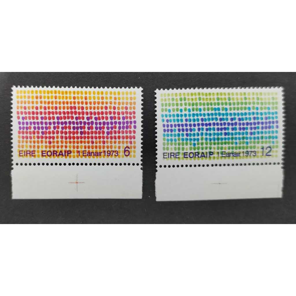 IRELAND, 1973 สมาชิกของ IRELAND of The EEC, MINT, COMPLETE SET