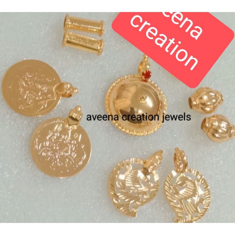 Aveena Creation คุณภาพระดับพรีเมียม Pottu Thali ชุดปากกา (not916 ) Not Gold