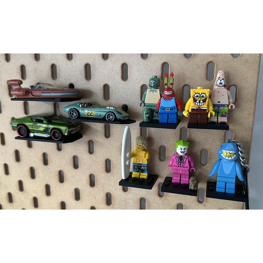IKEA Pegboard ขาตั้ง Hot Wheels