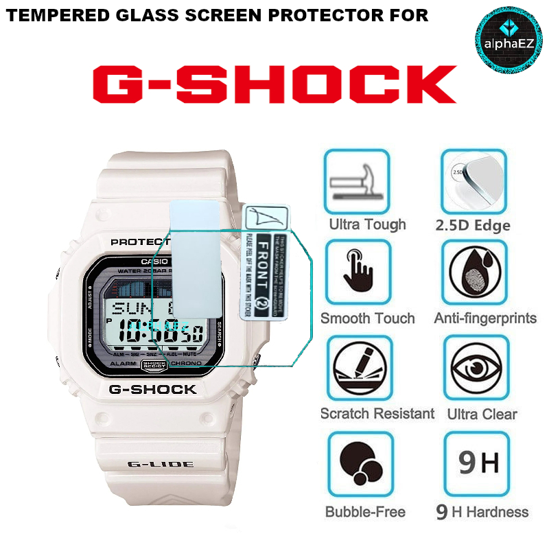 Casio G-Shock GLX-5600-7 9H นาฬิกาป ้ องกันหน ้ าจอกระจกนิรภัย Scratch Resist DW5600 DW5610 GM5600 GWB5600
