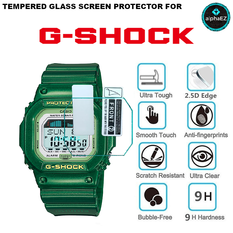 Casio G-Shock GLX-5600A-3 9H นาฬิกาป ้ องกันหน ้ าจอกระจกนิรภัย Scratch Resist DW5600 DW5610 GM5600 GWB5600