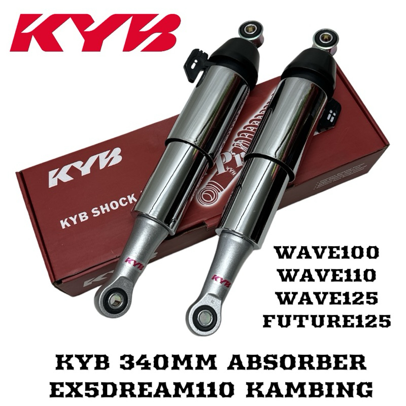 Wave110/125/ex5 KAMMING KYB 340MM ABSORBER SET