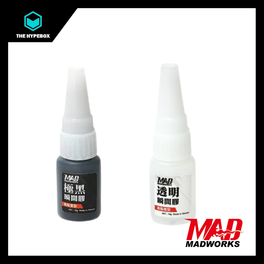 Madworks CA GLUE MACG-001 สีดํา / MACG-002 ใส