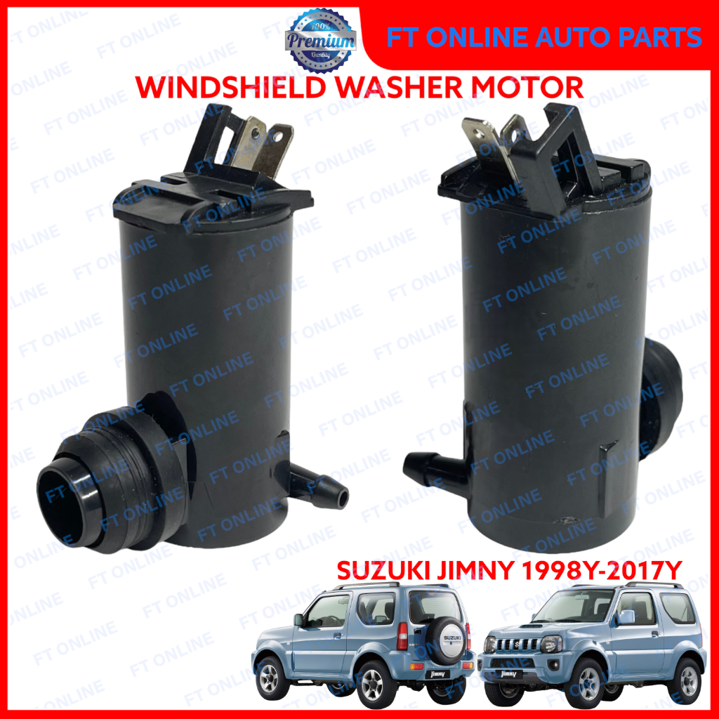 Suzuki JIMNY 1998-2017 SN413 JB43V เครื่องซักผ้ามอเตอร์/PUMP WINDSHIELD WIPER TANK 1999 2000 2001 20