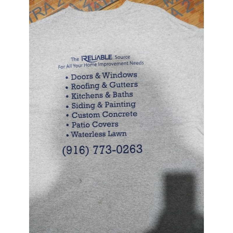 เสื้อยืด Home ที่เชื่อถือได้ Sz XL