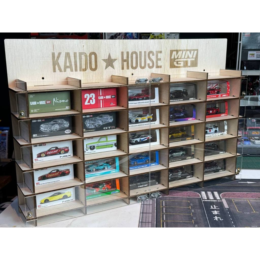 25 ช่อง KAIDO HOUSE/INNO64 BOX และ LOOSE DISPLAY BOX DIY (SCALE 1/64)