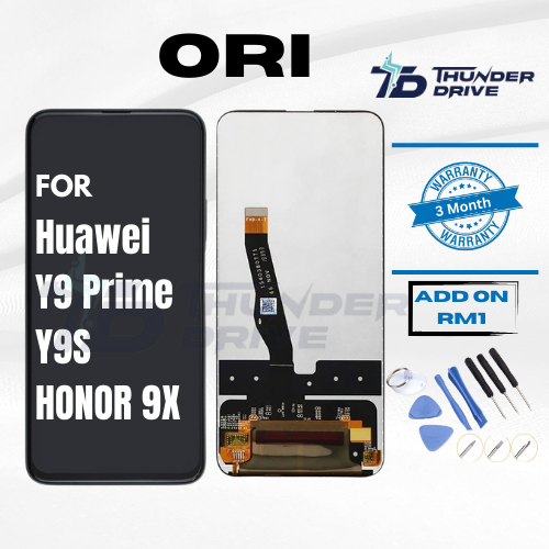 Thunder Drive หน้าจอสัมผัส LCD เข้ากันได้กับ HW Y9 PRIME Y9S HNOR 9X
