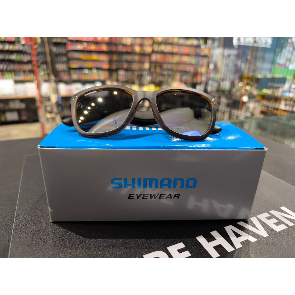 แว่นกันแดดตกปลา Shimano กรอบพลาสติก Polarised