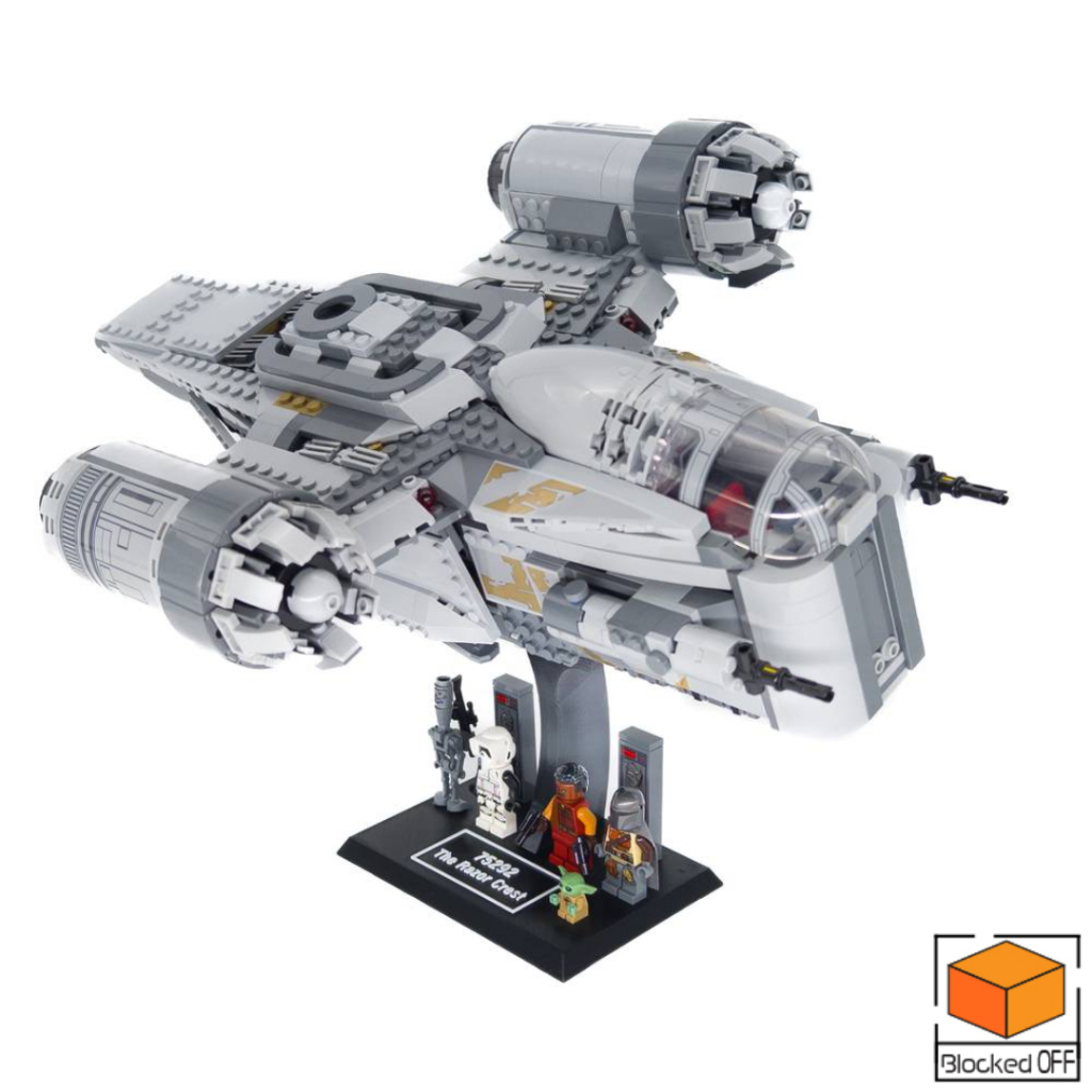 ขาตั้งจอแสดงผลสําหรับ Lego Star The Razor Crest (75292)