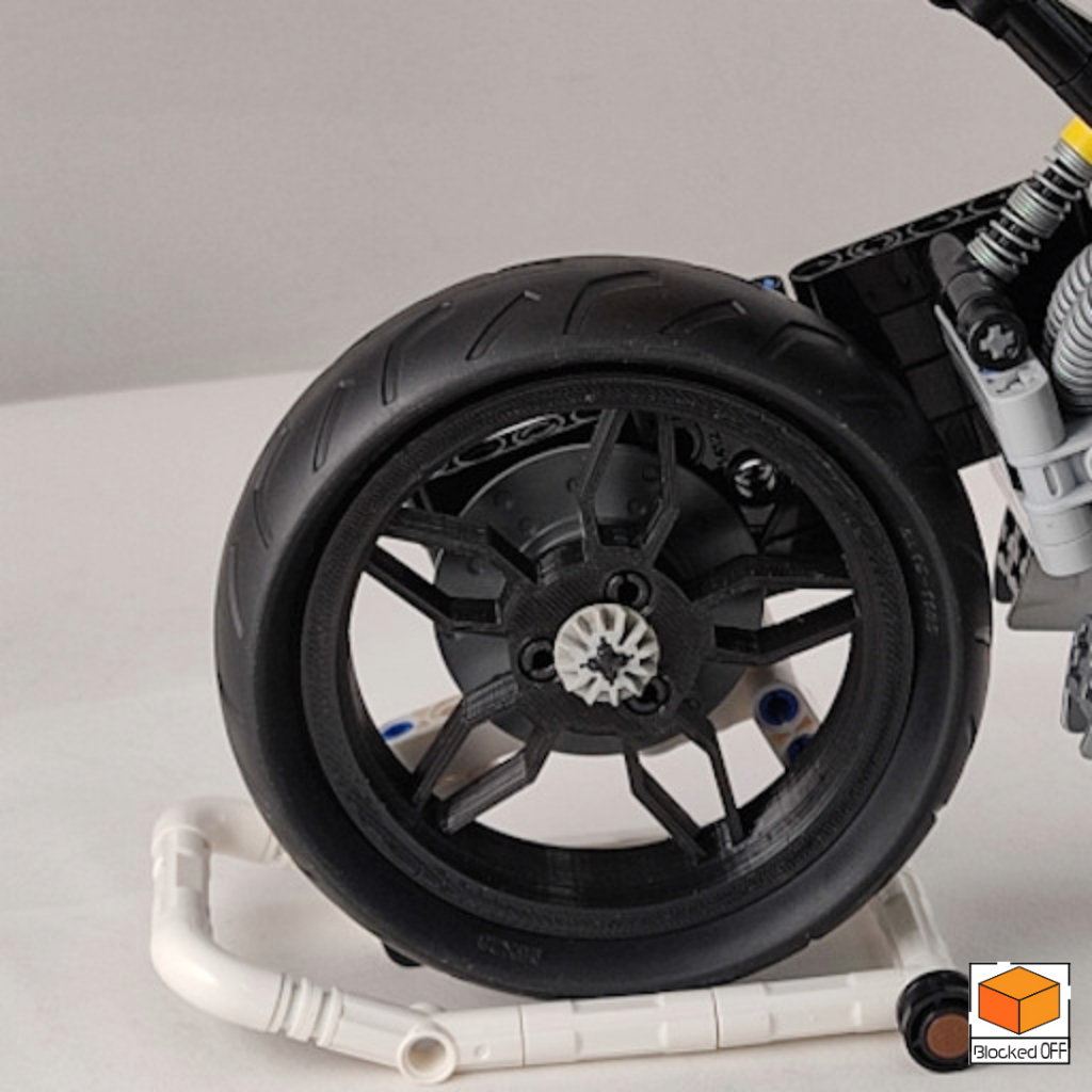 Custom Rims สําหรับ Lego / Lepin / Mound King / MOC Technic Motorcycle - Talon