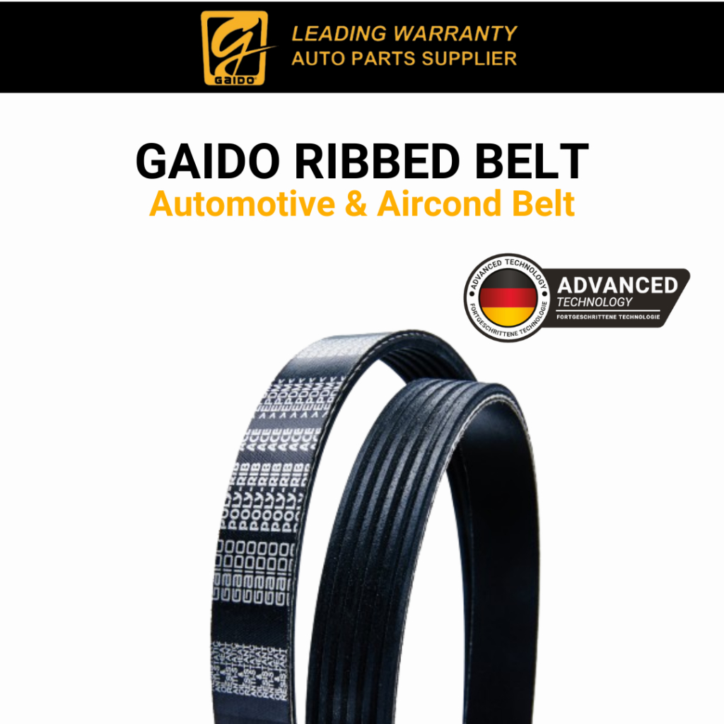 Gaido Ribbed Belt สายพานรถยนต์ สายพานไดชาร์จ – Toyota Vios [Yr 2007-2013]