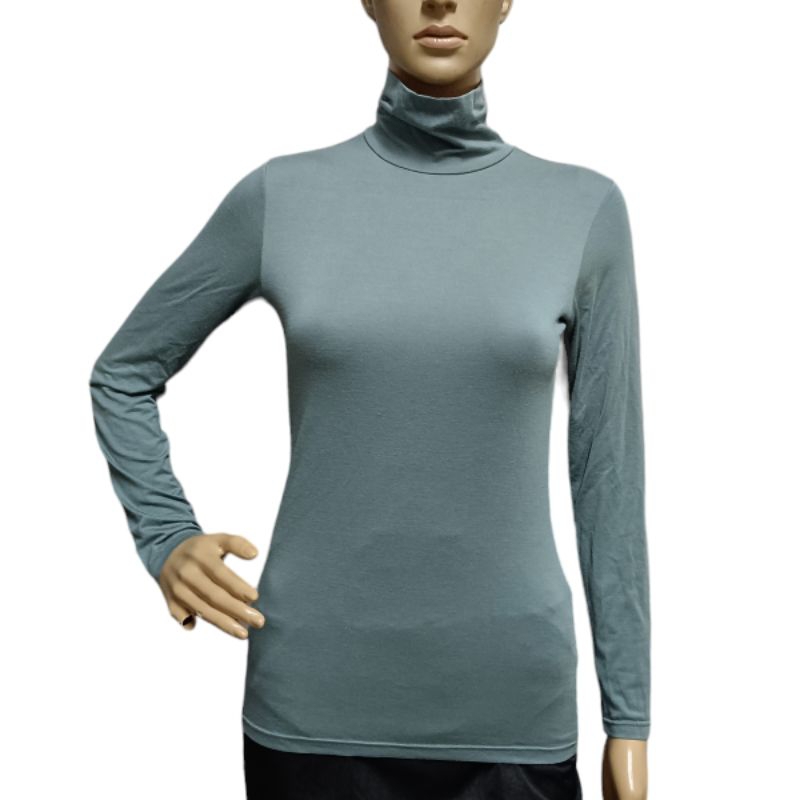 BMT2583 - (M) UNIQLO HEATTECH เสื้อเชิ้ตคอเต่าที่อบอุ่นด้านใน