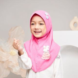 🌸The El's🌸 Tudung Kanak-kanak Bunny Scarf 🐰