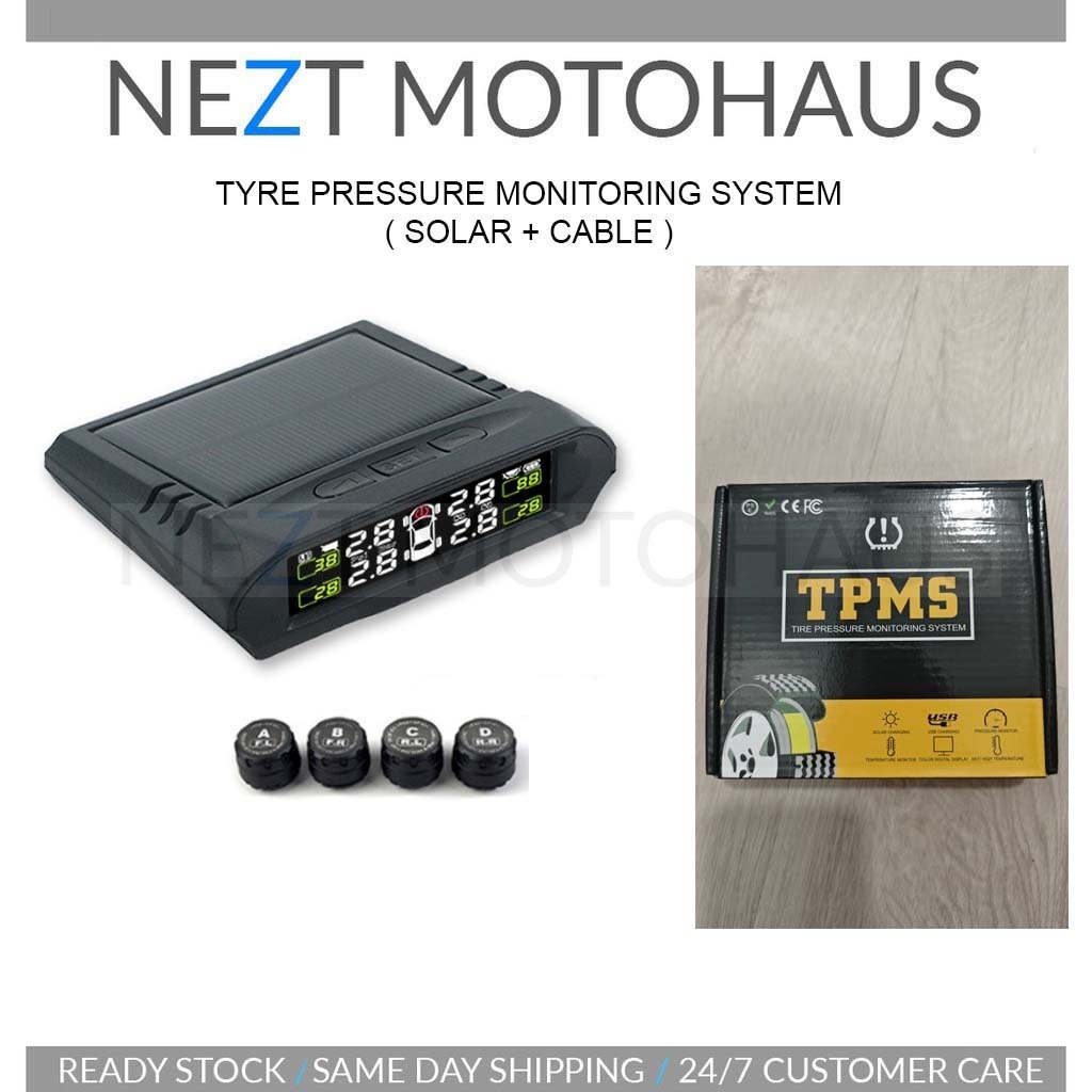 NEZT Tyre Pressure Monitor System รถยนต์ Kereta TPMS รถทุกรุ่น Proton Honda Toyota Nissan