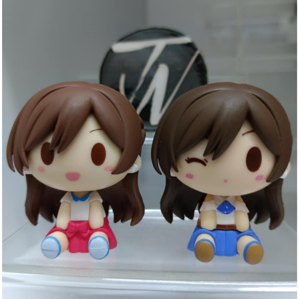 Ichiban Kuji Rent A Girlfriend Kanojo, Okarishimasu Chokonokko Figure - Chizuru Mizuhara / Ruka Sara