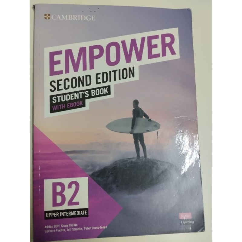 Cambridge English EMPOWER 2ND EDITION B2 UPPER หนังสือพร้อม E book: CFS IIUM ภาษาอังกฤษระดับ 6 หนังส