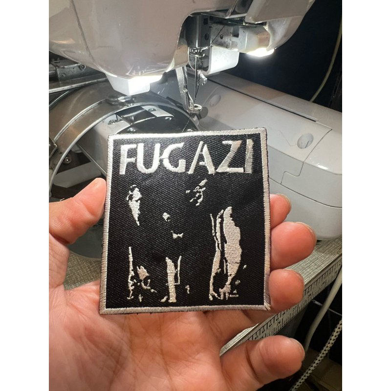 Fugazi Embroidery patches