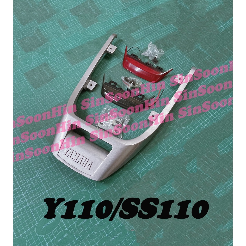 Y110 SS110 สปอยเลอร์ / เบาะมือจับ / L Bar / Pemegaang Belakang yamaha ss 110 ss1
