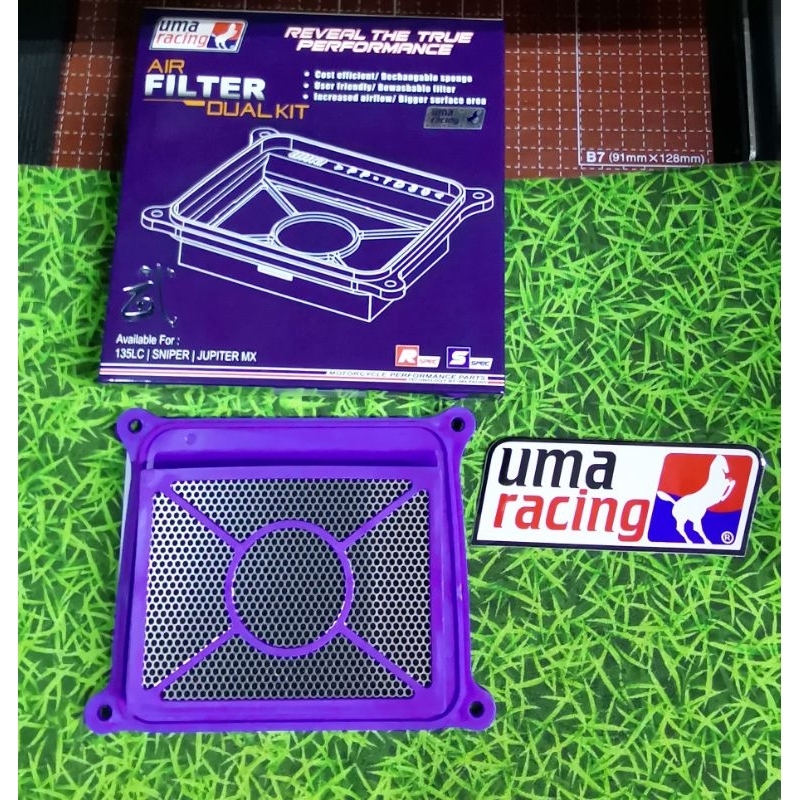 UMA RACING AIR FILTER DUAL KIT - (LC135)