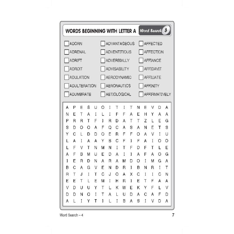 หนังสือค้นหาคําสุดยอดสมองเพิ่มเกมคําปริศนาสําหรับเด็ก Cari Kata Crossword