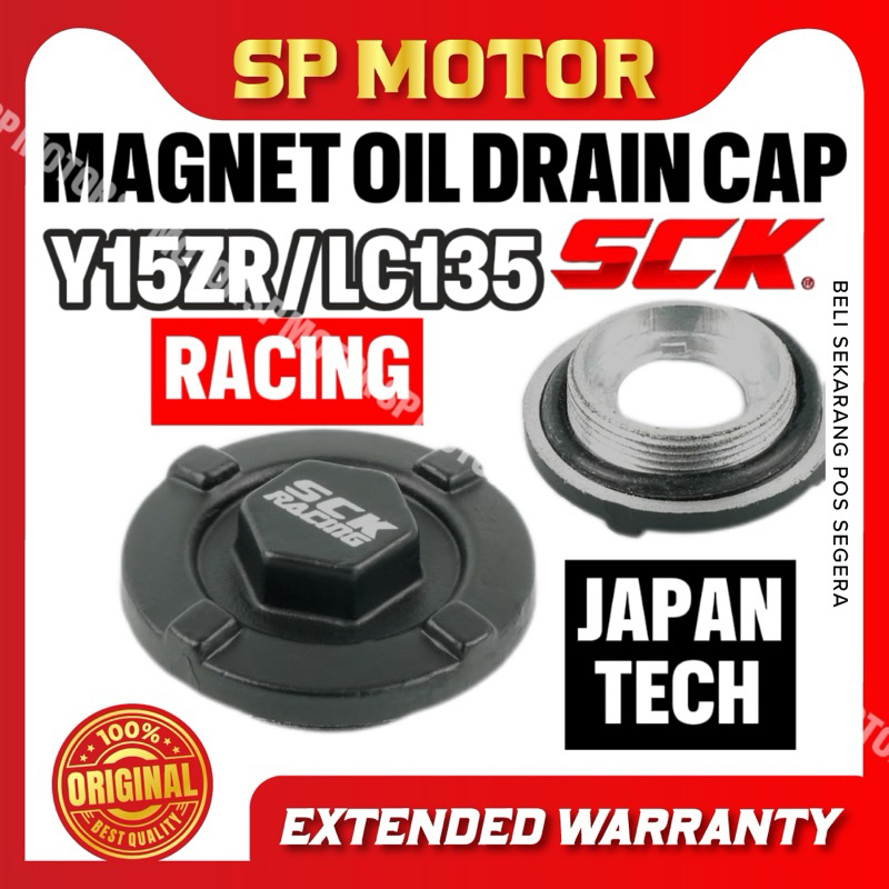 SCK TRC Y15ZR LC135 FZ150 ฝาปิดน้ํามันแม่เหล็ก (ฝาปิดน้ํามัน) SCK RACING