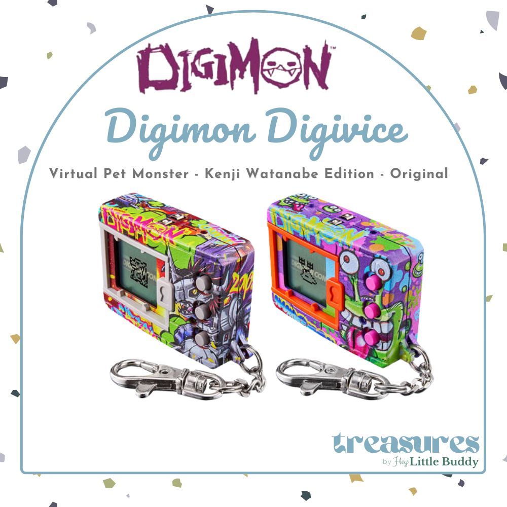 Digimon Digivice Kenji Watanabe โลหะ Greymon Numemon Vpet 20th Virtual Pet Monster