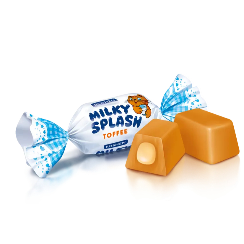 MILKY SPLASH CREAMY TOFFEE (1KG ,500G ,250G) Candy BarS