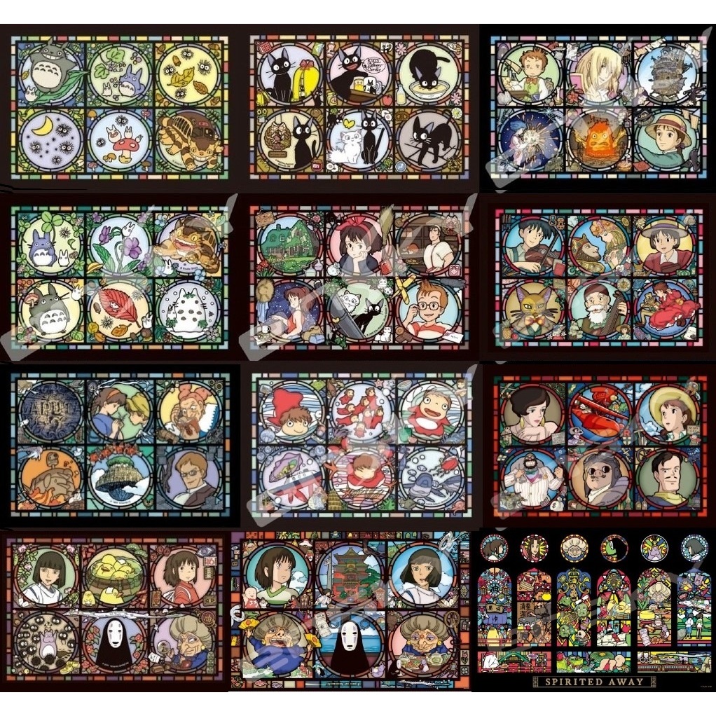 ENSKY ART CRYSTAL JIGSAW PUZZLE 208 STUDIO GHIBLI ASSORTED