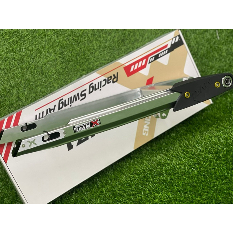 [ ฟรียางแขน ] MVR1 KINGDRAG SWING ARM Y15 / RS ➕ 2INCH Y15ZR DRAGSTER SLOT SWING ARM สีเงิน สีดํา