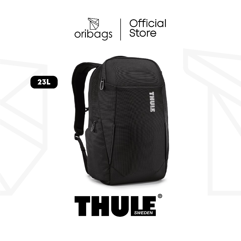 Thule Accent Recycled Backpack 23L - สีดํา