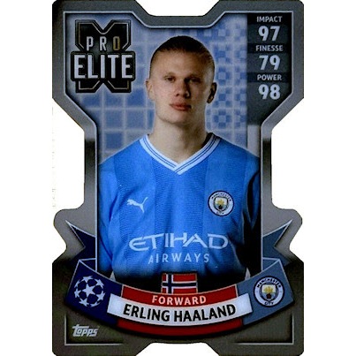 Chrome X Topps Match Attax 2023/24 Extra UCL Erling Haaland