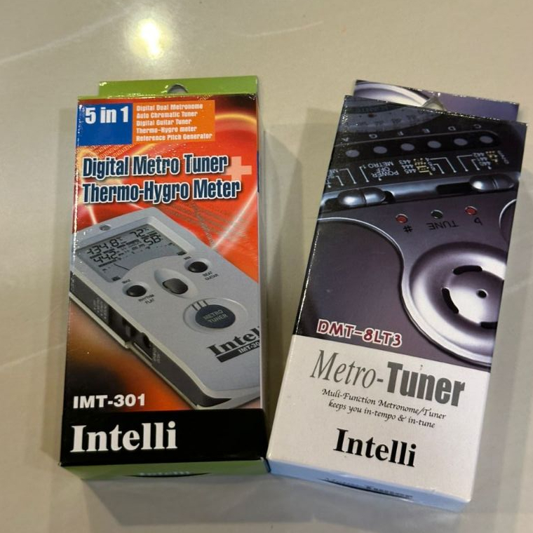 Intelli: Digital Metro จูนเนอร์ Thermo-Hygro Meter 5 in 1(IMT-301)/ Metro Tuner (DMT-8LT3)