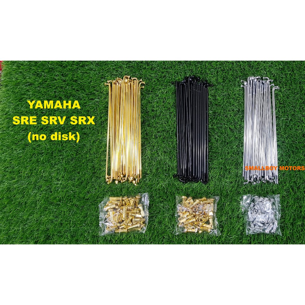 YAMAHA SRE SRV SRX 10x157-17 ด้านหน้าด้านหลังด้านหลังหลังรถบรรทุกไม่มี LIDI JEJARI RIM DEPAN ชุด BEL