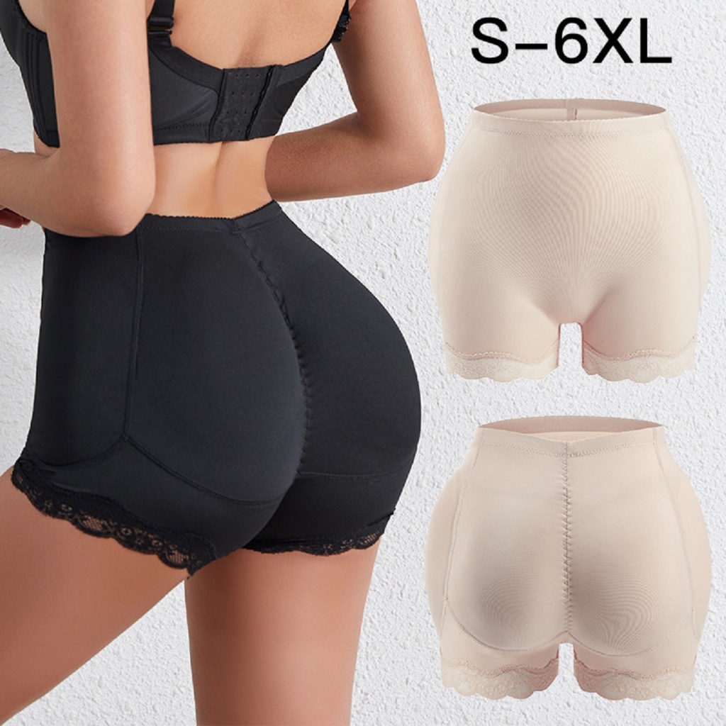 ผู้หญิงเอวสูง Butt Cushion Enhancer Shaper Hip Push Up เบาะกางเกงไม่มีรอยต่อ Butt Enhancer Panty Pus