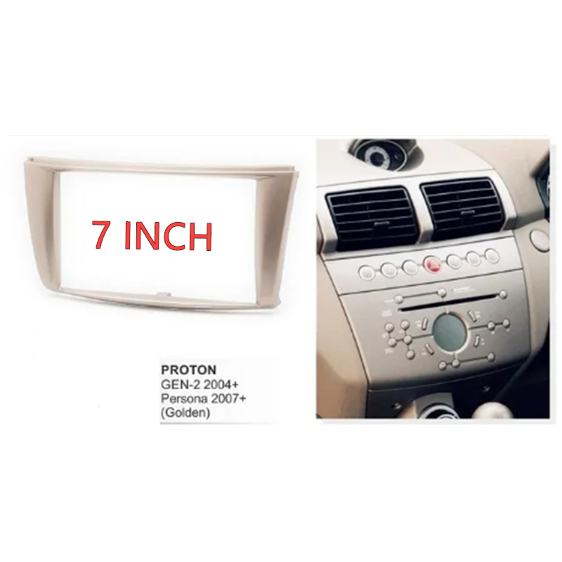 7 INCH Double Din Car DVD Player Casing สําหรับ PROTON GEN.2 / PERSONA