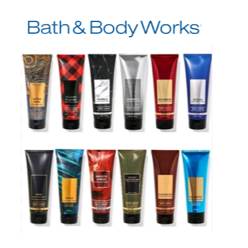 Bath And Body Works bourbon / ocean / Mahogany Takwood Cream / Graphite / น้ําจืด / Smooth Amber