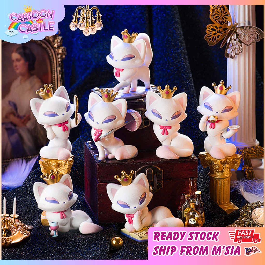 Meowly Queen Daily Life Collection Series กล่องตาบอดคอลเลกชันของเล่นตัวเลขการกระทํา