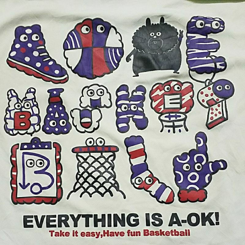 ASICS SHIRT BASKETBALL SIZE 22X27 INCI