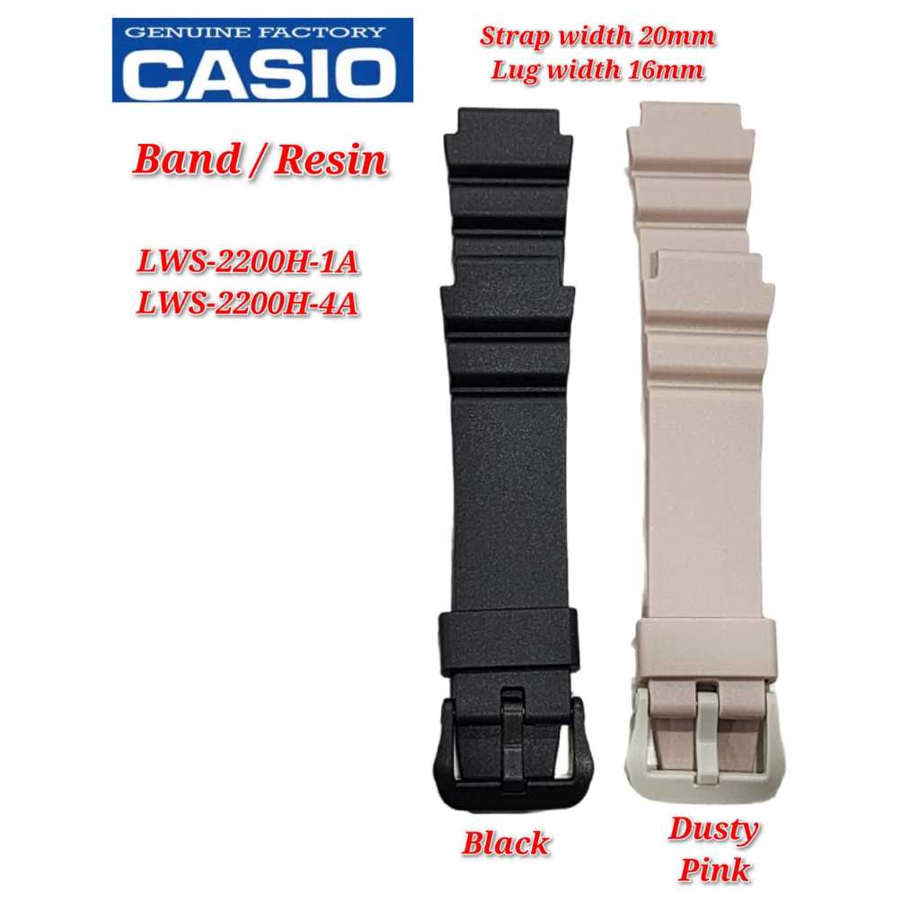 Casio LWS-2200H - อะไหล่ทดแทน - BAND/RESIN