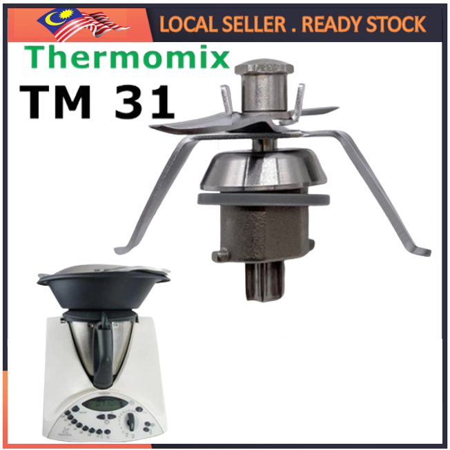 PUCHONG สแตนเลสเครื่องปั่นใบมีดอุปกรณ์เสริมสําหรับ Vorwerk Thermomix TM31 ชิ้นส่วนเครื่องปั่น
