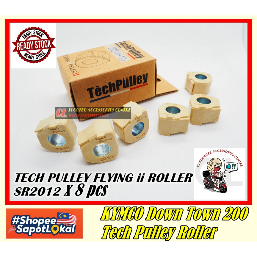 KYMCO Dr Pulley Roller KYMCO KDT200i DT200 Tech Pulley Roller KYMCO DT200 Roller tech Pulley