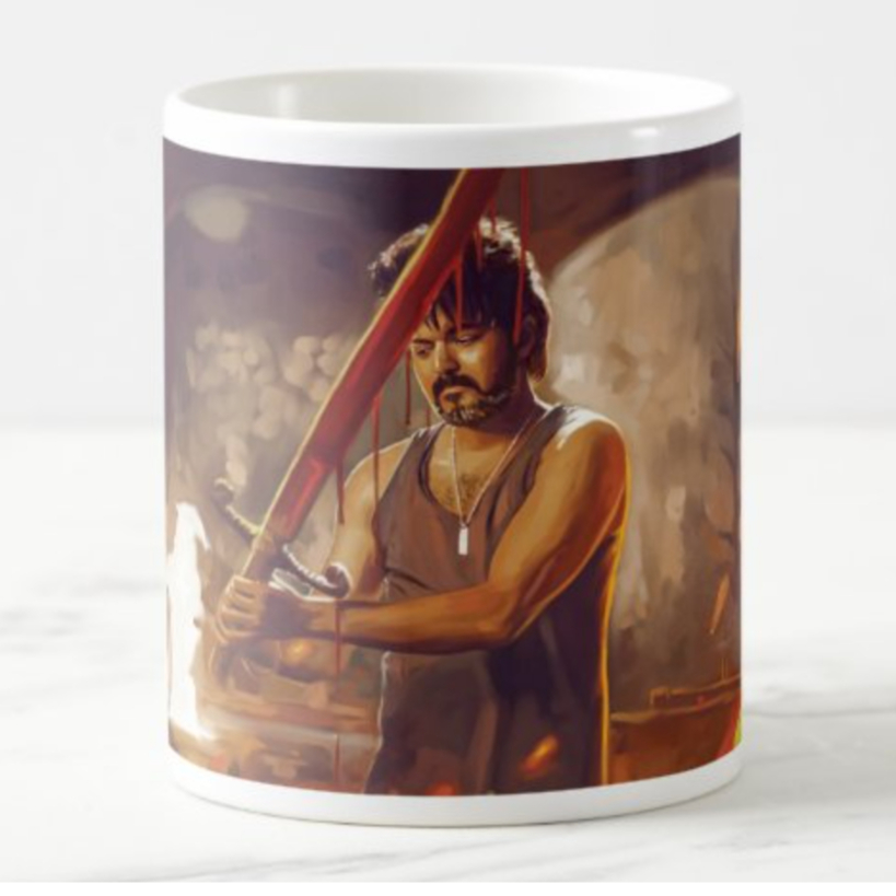 LEO MOVIE VIJAY TAMIL MOVIE แก้วสีขาว LEO VIJAY THALAPATHY KITCHEN