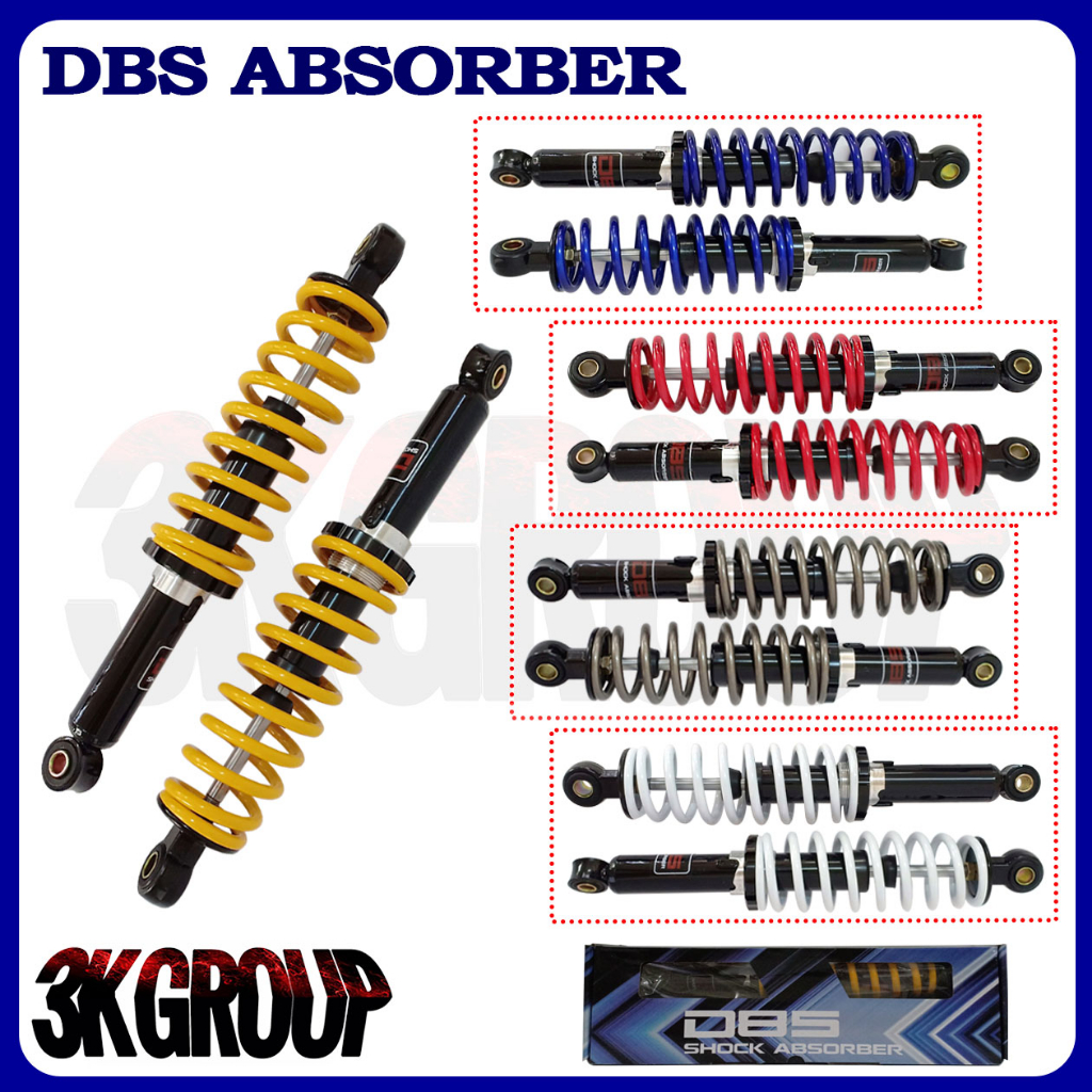 270MM/330MM/340MM DBS SHOCK ABSORBER Y100 / Y110 / SRL / SRL110 / SRL115 / EX5 / WAVE / WAVE125 / RX